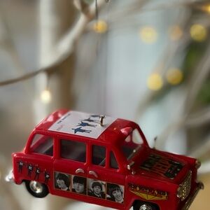 The Beatles Help Taxi Ornament